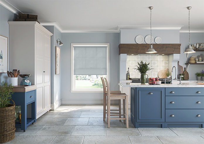 Roma (FR), Grey - Twist&Fit Roller Blind - Image 8